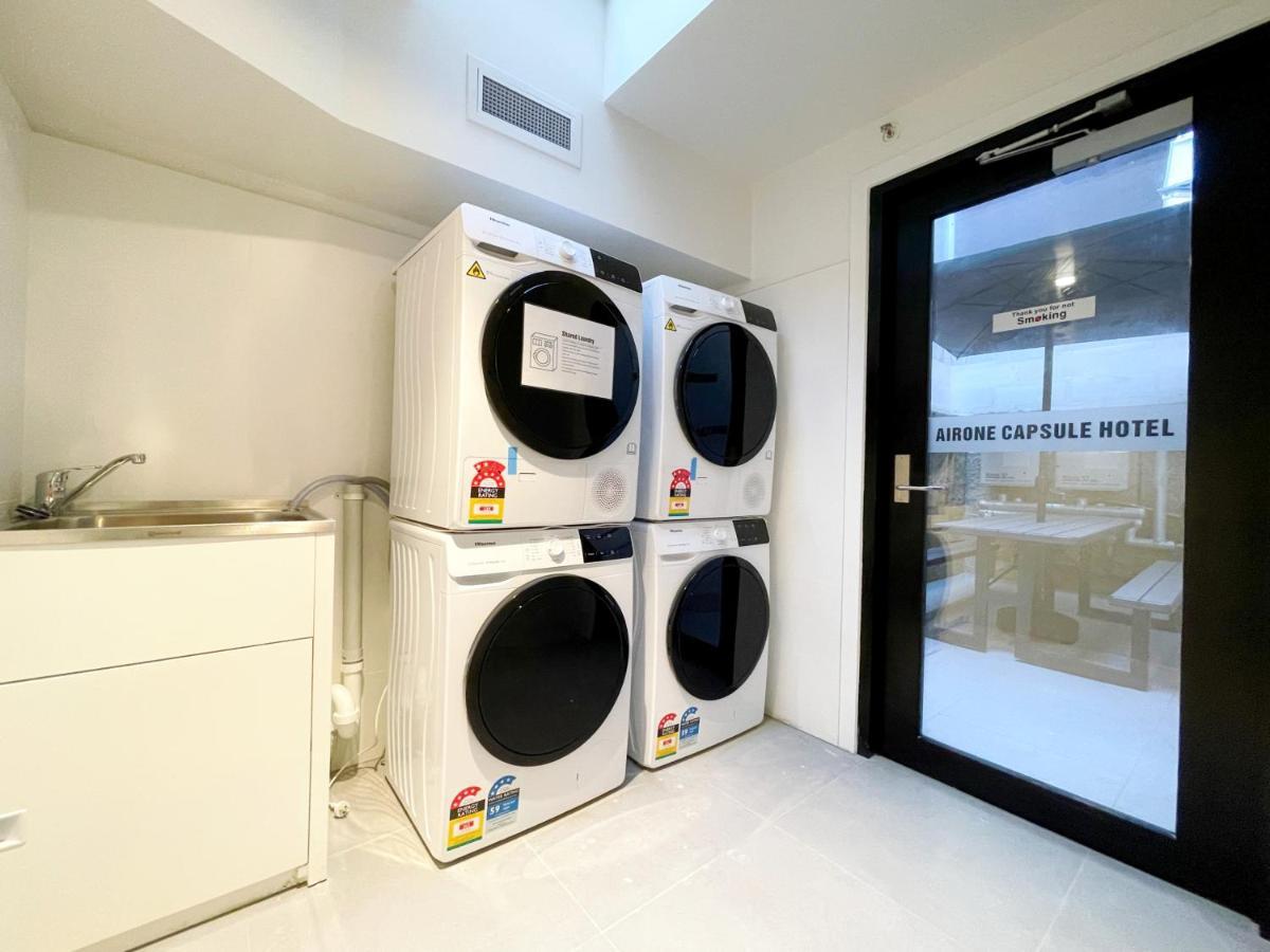 Airone Capsule Hotel โฮบาร์ต ภายนอก รูปภาพ