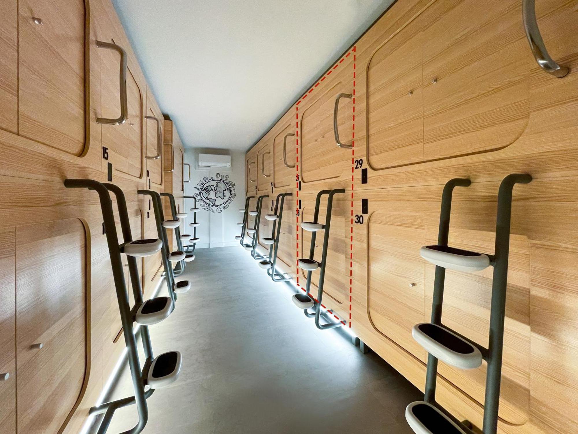 Airone Capsule Hotel โฮบาร์ต ภายนอก รูปภาพ