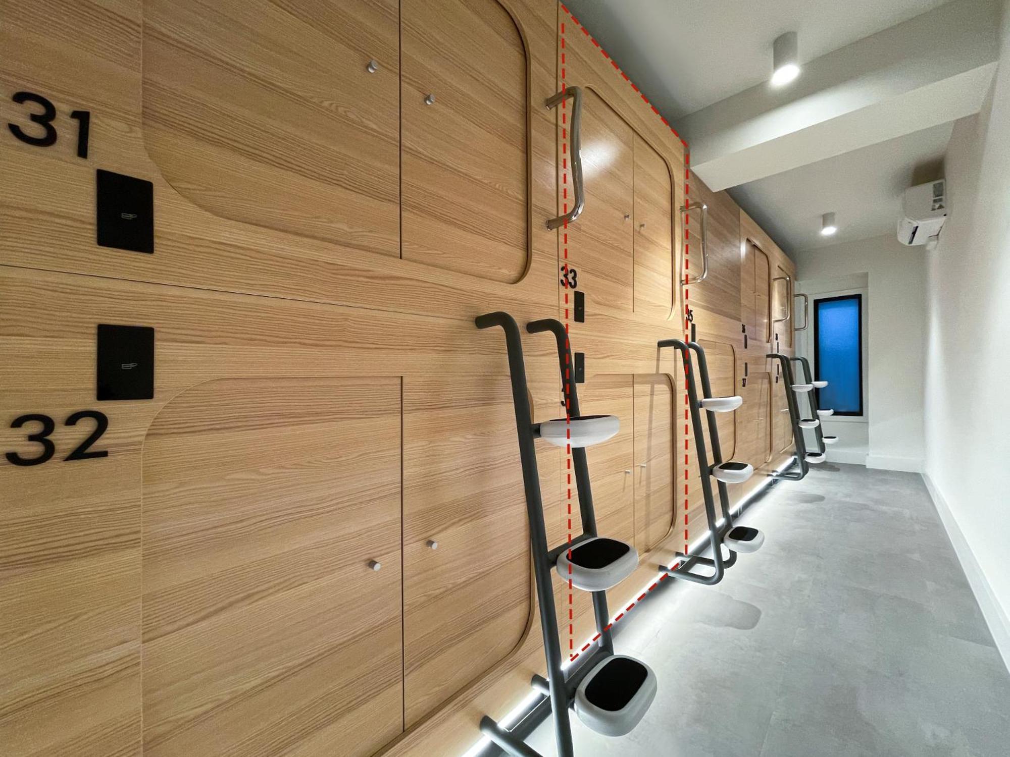 Airone Capsule Hotel โฮบาร์ต ภายนอก รูปภาพ